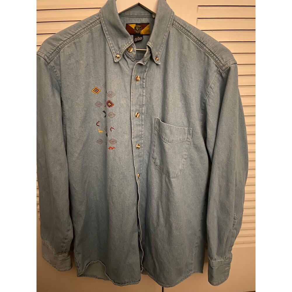 Vintage Western Denim Shirt